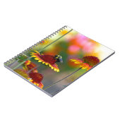 Bijen op Gaillardia Notitieboek (Linkerzijde)