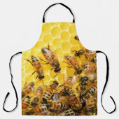 Bijen op Honeycomb Schort (Voorkant)