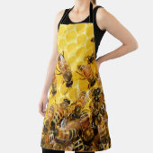 Bijen op Honeycomb Schort (Insitu)