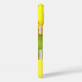 Bijen op Initiaal met zonnebloem Letter-monogram Case-Mate iPhone Case (Achterkant / Rechts)