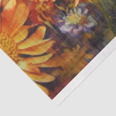Bijen op Levendige Bloemen 3 Decoupage Tissue Pape Tissuepapier (Detail)