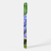 Bijen op Muscari Armeniacum, Grape Hyacinth iPhone Hoesje (Rechterkant)