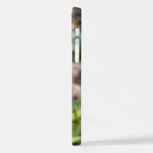 Bijen op Muscari Armeniacum, Grape Hyacinth iPhone Hoesje (Linkerkant)