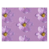 Bijen op paarse bloemen tafelkleed (Voorkant (Horizontaal))