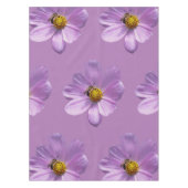 Bijen op paarse bloemen tafelkleed (Voorkant)