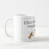 Bijen op Reality TV Koffiemok (Links)