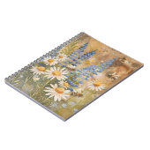 Bijen op Wildflowers Notitieboek door PS Natuur De (Linkerzijde)