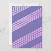 Bijen Paars Geel Genderonderzoek Uitnodiging (Achterkant)