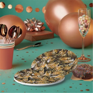 Bijen Papieren Bordje