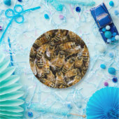 Bijen Papieren Bordje (Feest)