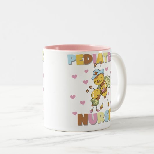 Bijen Pediatrische verpleegkundige Mok (Voorkant rechts)