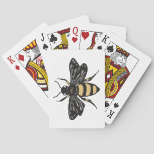 bijen pokerkaarten