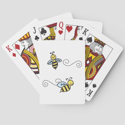 Bijen Pokerkaarten (Achterkant)