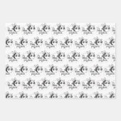 Bijen Positieve Inpakpapier Vel Set (Voorkant)