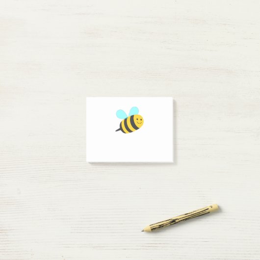 Bijen Post-it® Notes (Op bureau)