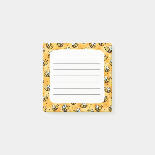 Bijen Post-it® Notes (Voorkant)