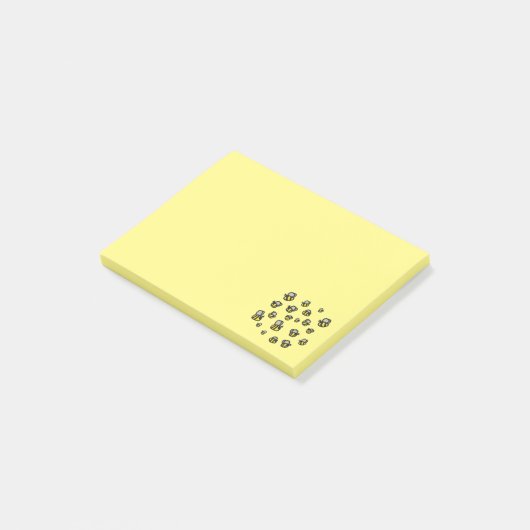 Bijen Post-it® Notes (Schuin)