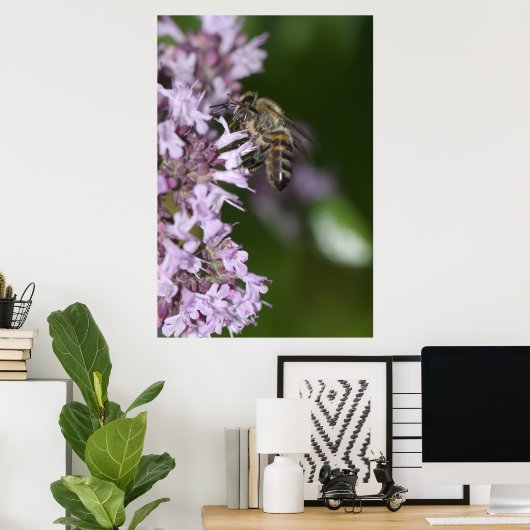 Bijen Poster (Thuiskantoor)