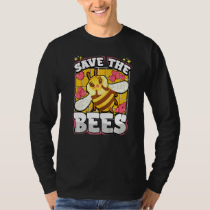 Bijen Redden Hommels Bijen Cute Bijen Imker T-shirt