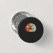 bijen ronde button 3,2 cm (Voorkant /achterkant)