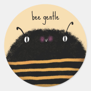 Bijen Ronde Sticker