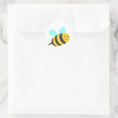 Bijen Ronde Sticker (Tas)