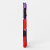 Bijen Rood Paars kleurrijk Case-Mate iPhone Case (Achterkant/links)
