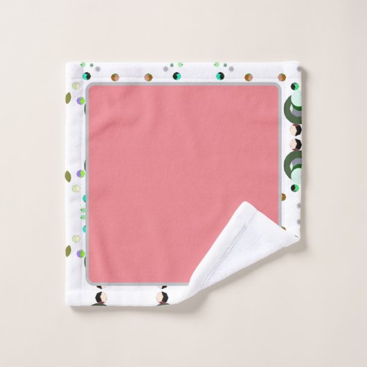 Bijen roze 2 badhanddoeken set bad handdoek (Wasdoekje)