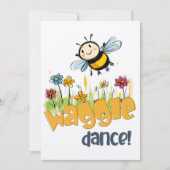 Bijen’ schattige waggeldans رقصة النح ل kaart (Voorkant)