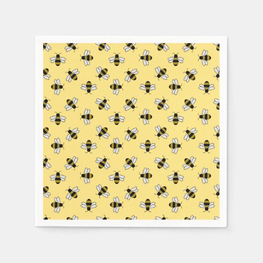 Bijen  servet (Voorkant)