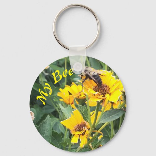 Bijen Sleutelhanger (Voorkant)