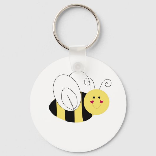 bijen sleutelhanger (Voorkant)