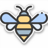 Bijen Sticker (Voorkant)