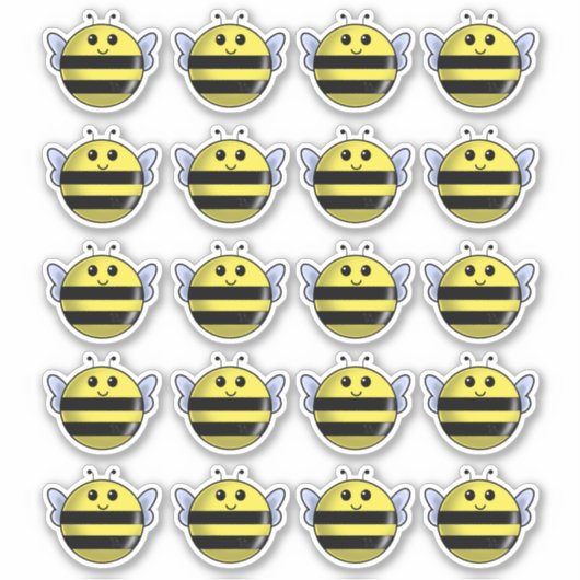 Bijen Sticker (Voorkant)