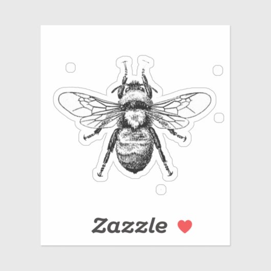 Bijen Sticker (Vel)