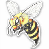 Bijen Sticker (Voorkant)