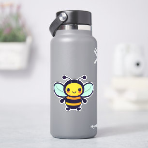 Bijen sticker voor waterfles