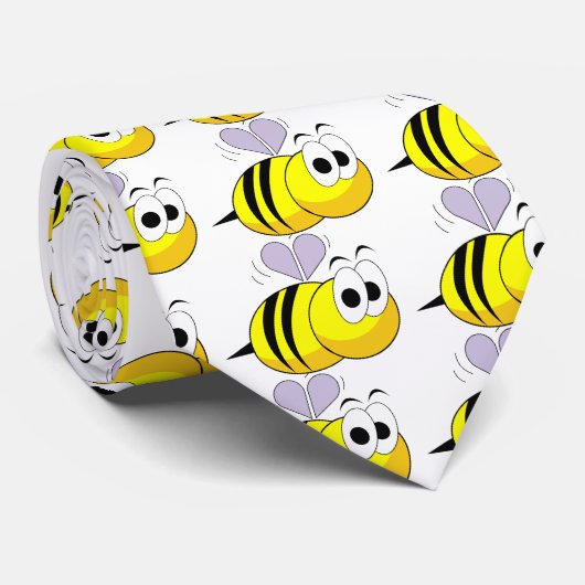 Bijen Stropdas (Opgerold)