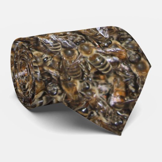 Bijen Stropdas (Opgerold)