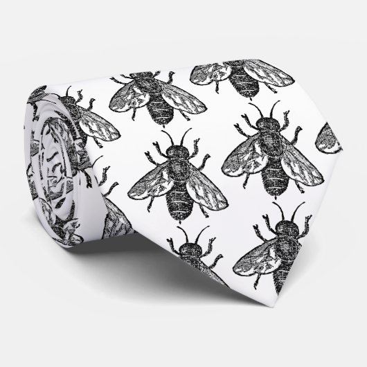Bijen Stropdas (Opgerold)