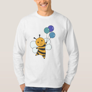 Bijen Sumsi-ballonnen Funny Animals Honeybee T-shirt