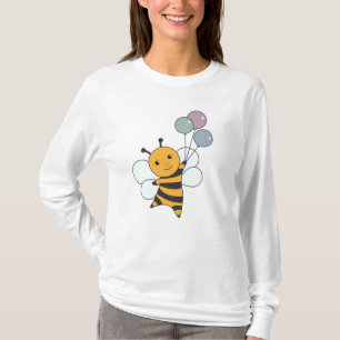 Bijen Sumsi-ballonnen Funny Animals Honeybee T-shirt
