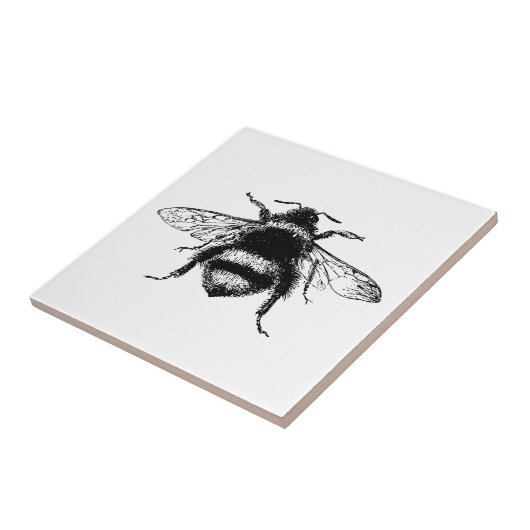 bijen tegeltje (Zijkant)