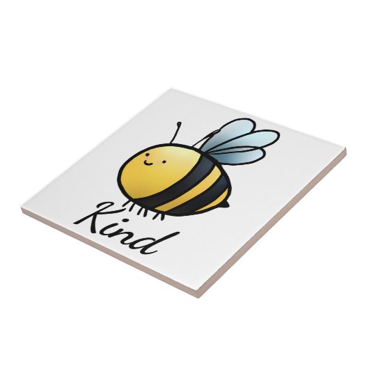 "Bijen" Tegeltje (Zijkant)