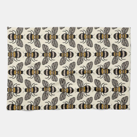 Bijen Theedoek (Horizontaal)