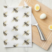 Bijen Theedoek (Quarter Fold)