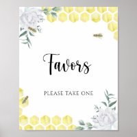 Bijen thema trouwen - Favorieten, neem één poster