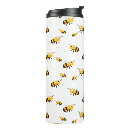 Bijen Thermosbeker (Gedraaid links)