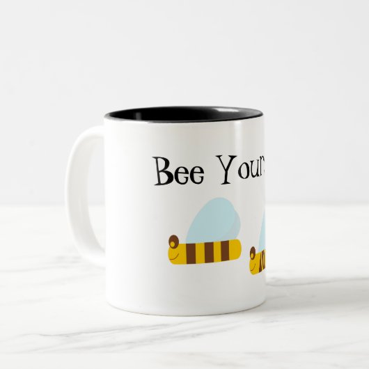 Bijen uzelf Mok (Voorkant links)