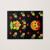 bijen valentijnen puzzel kind (Horizontaal)